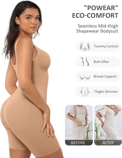 luxglow® Bodysuit  Tummy Control Seamless
