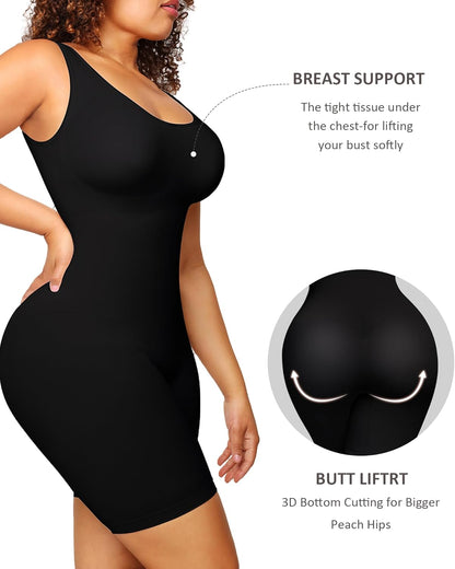 luxglow® Bodysuit  Tummy Control Seamless