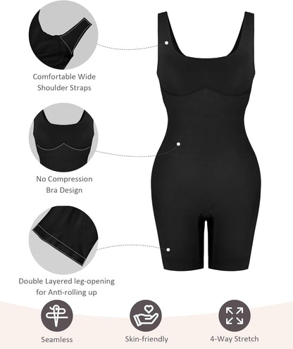 luxglow® Bodysuit  Tummy Control Seamless