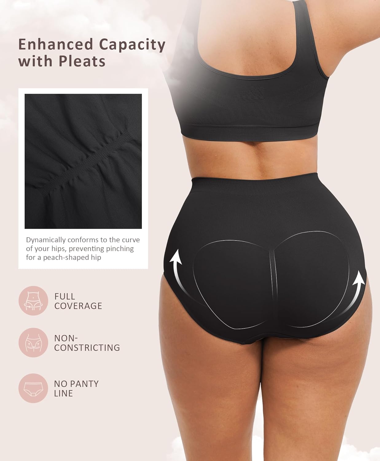 luxglow® All Day Every Day Mid-Waisted Shaper Panty