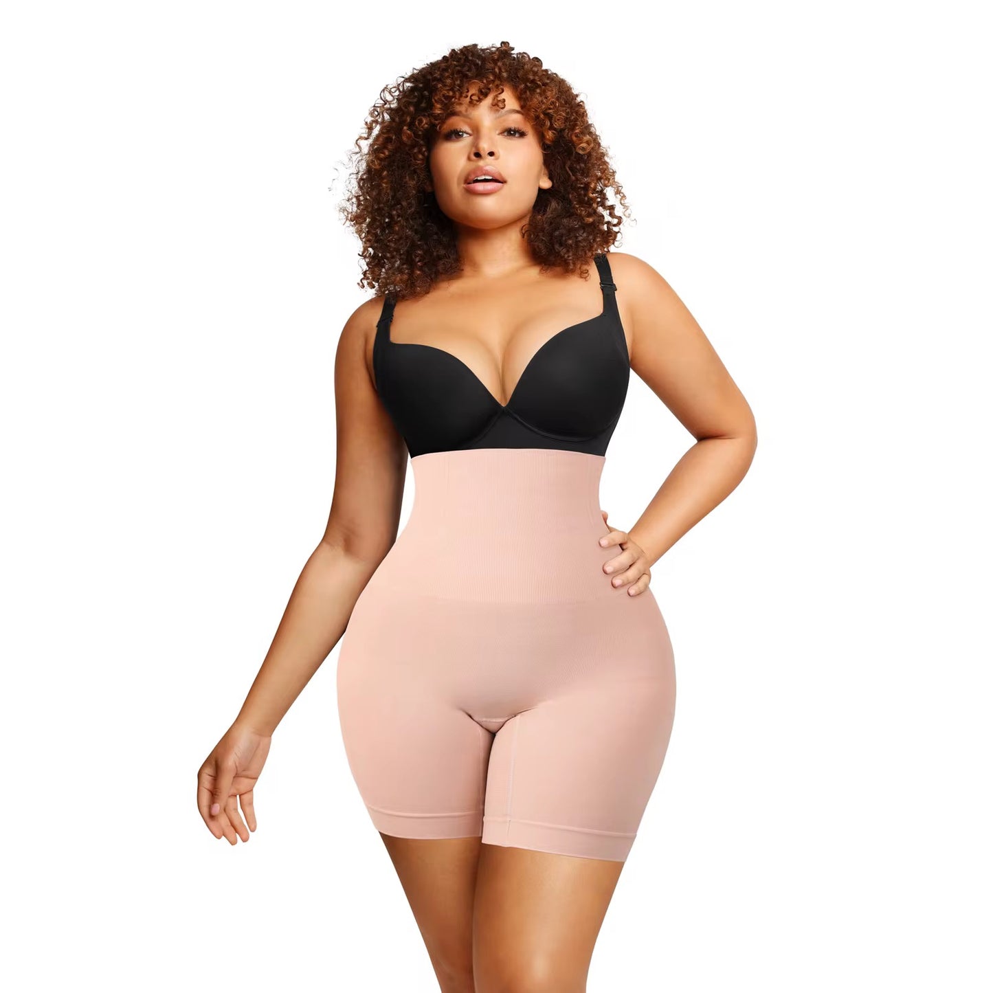 luxglow®  All Day Every Day High-Waisted Mid Thigh Short