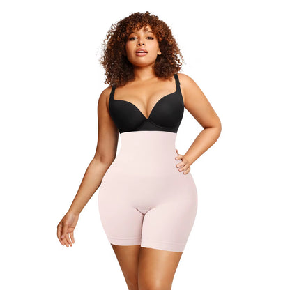 luxglow®  All Day Every Day High-Waisted Mid Thigh Short