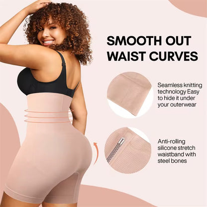 luxglow®  All Day Every Day High-Waisted Mid Thigh Short